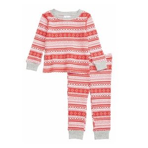Thermal Fitted 2-Piece Pajama Set Size 3-6 mo